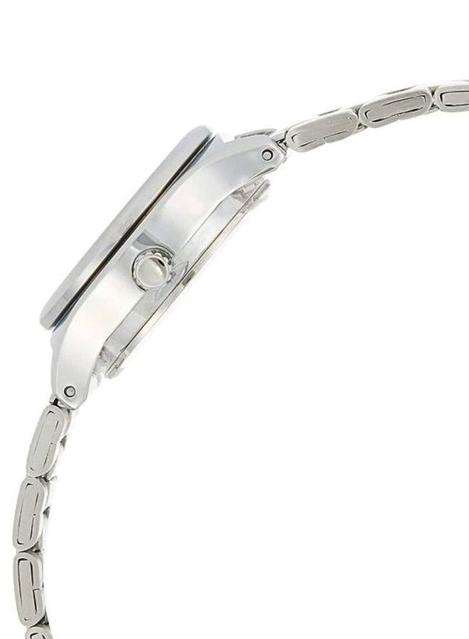 كاسيو ساعة يد رسمية بعقارب طراز LTP-V006D-1B - قياس 30 مم - لون فضي للنساء - Image 5