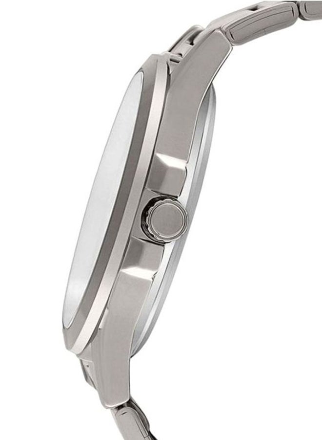 CASIO Men's Enticer Analog Watch MTP-1381G-1A - 47 mm - Silver/Gold - Image 3