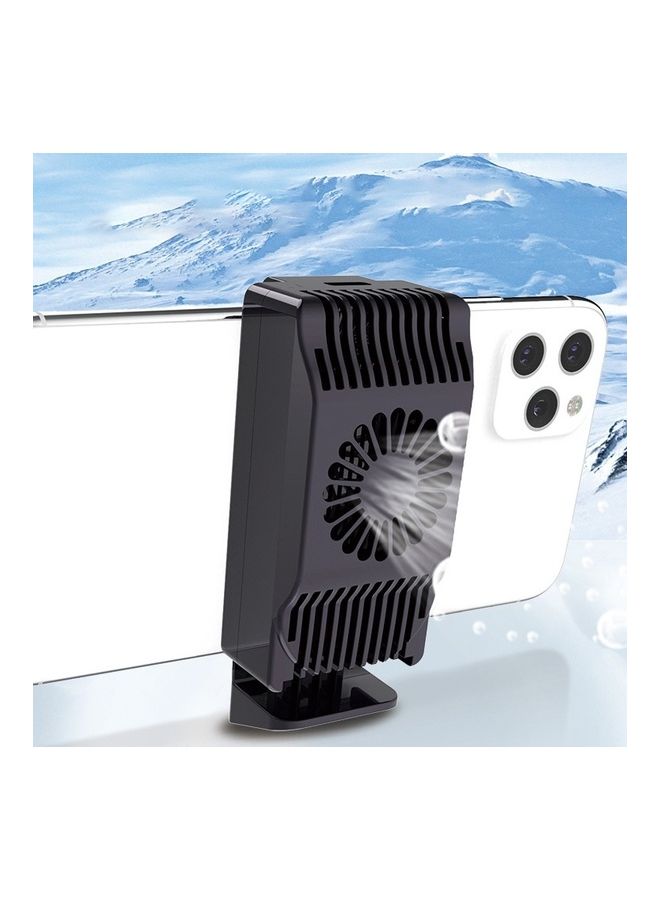 Portable Cooling Fan Game Phone Cooler Heatsink Radiator Stand - wireless - Image 1