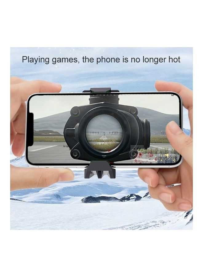 Portable Cooling Fan Game Phone Cooler Heatsink Radiator Stand - wireless - Image 5