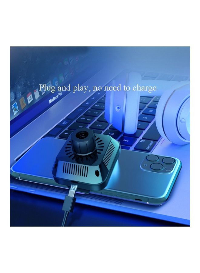 Mobile Phone Live Cooler Ultra Fast Cooling Gaming Universal Wired Phone Fan Holder  - Image 5