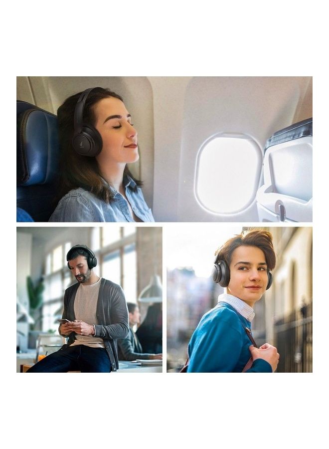 Soundcore - Life Tune Active Noise Cancelling Headphones With Multi Mode Cancellation, Hi Res Sound, 40H Playtime, Clear Calls, Comfortable Earcups, For Home Office And Online Class Black - Image 1