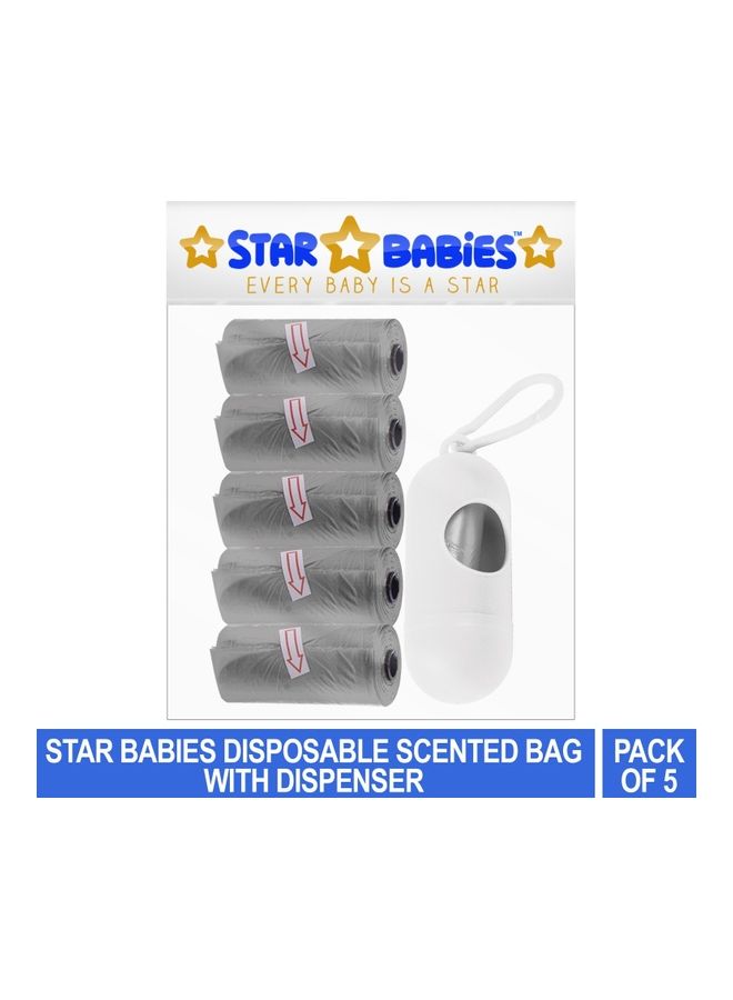 Pack Of 5 Disposable Scented Bags - v1624511748/N48548289A_2