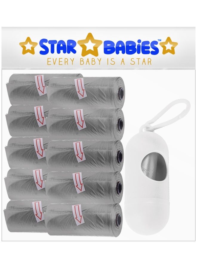 ستار بيبيز عبوة من 10 أكياس معطرة للاستخدام مرة واحدة - Image 1