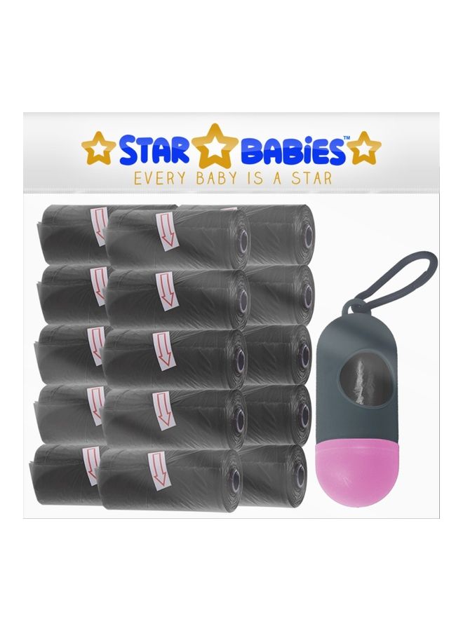 STAR BABiES Disposable Scented Bag With Dispenser - Pack Of 15 - Image 1