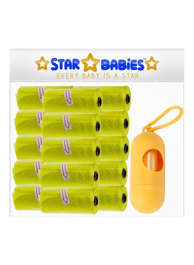 STAR BABiES Disposable Scented Bag With Dispenser - Pack Of 15  - Image 1