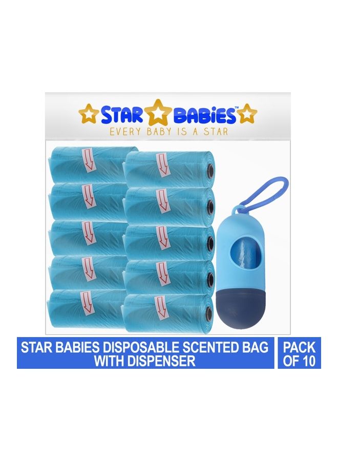 ستار بيبيز عبوة من 10 أكياس معطرة للاستخدام مرة واحدة - Image 2