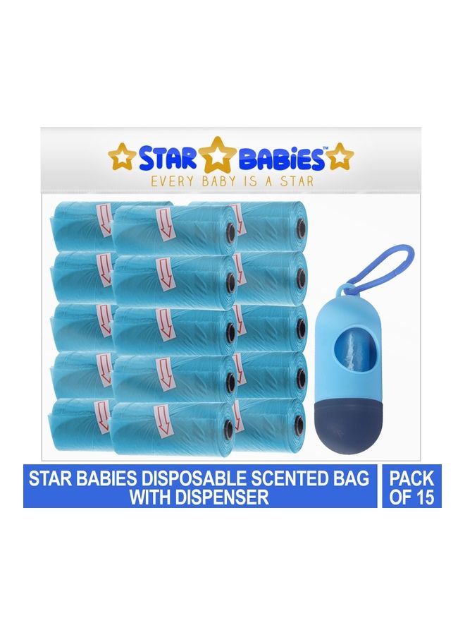 STAR BABiES Pack Of 15 Disposable Scented Bags - Image 2
