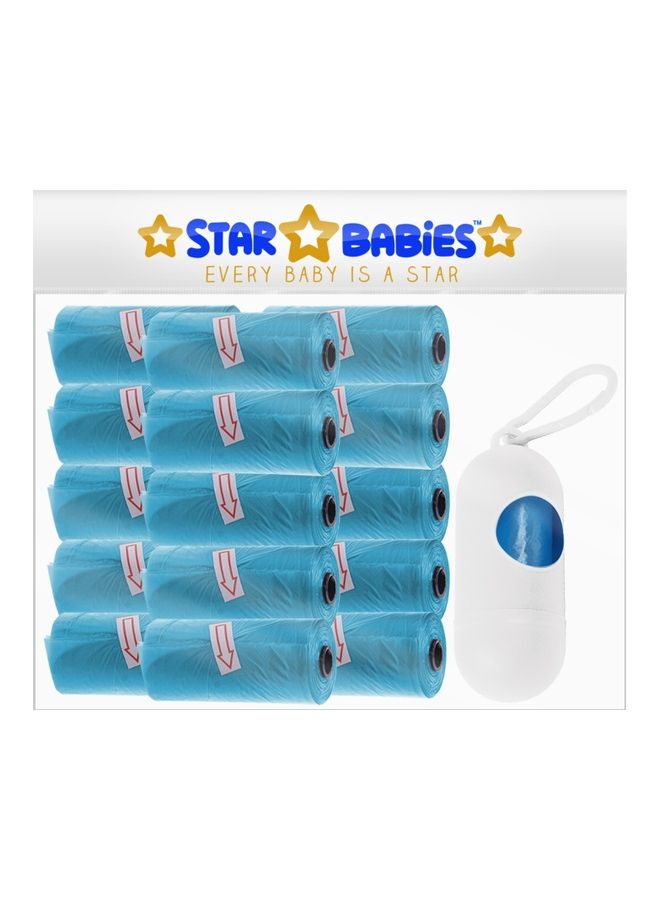 STAR BABiES Disposable Scented Bag With Dispenser - Pack Of 15  - Image 1