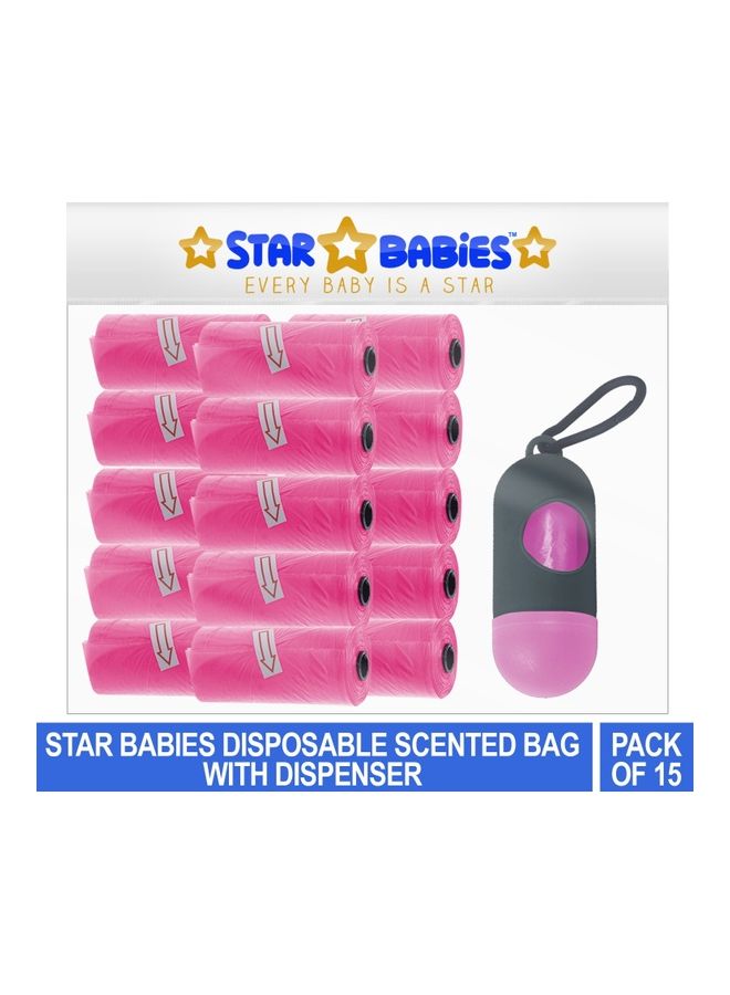 STAR BABiES Pack Of 15 Disposable Scented Bags  - Image 2