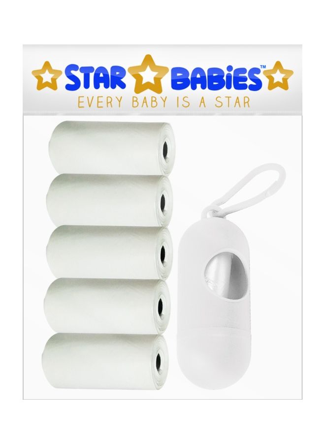 ستار بيبيز مجموعة من خمسة أكياس معطرة للاستخدام مرةً واحدةً. - Image 1