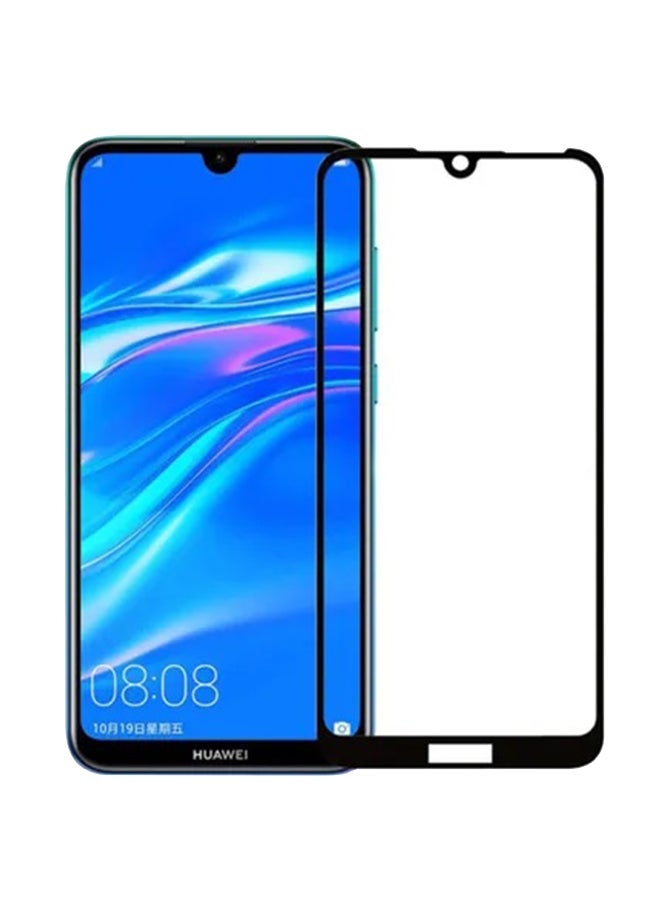 MOCOM 9D Tempered Glass Screen Protector For Huawei Y6 2019 Black/Clear