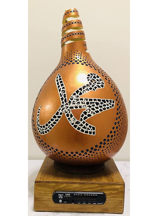 Night Lamp with special pattern orange - Image 2
