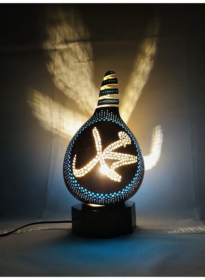 Night Lamp with special pattern orange - Image 3