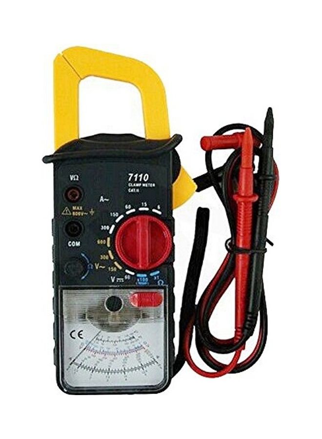 Terminator 7110 Analog Clamp Multimeter Yellow/Black - Image 1