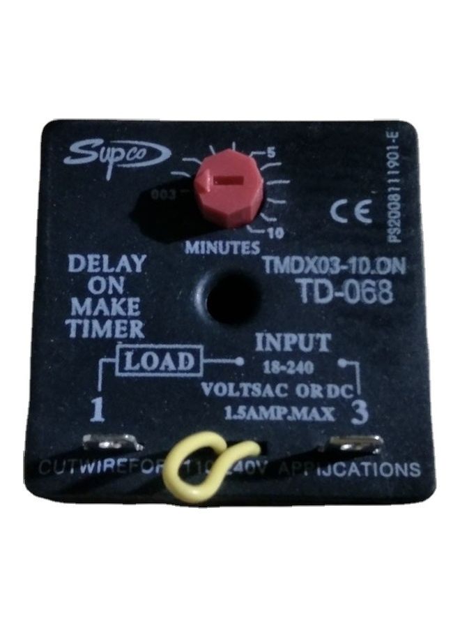 general TD-68 Delay Timer Relay Black - Image 2