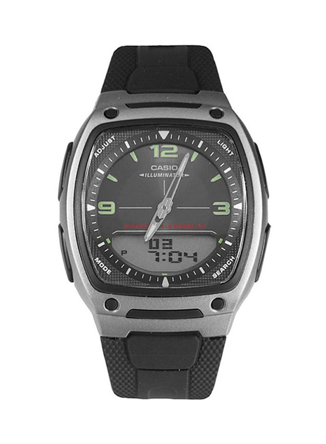 CASIO Men's Dual Time Analog/Digital Watch AW81-1A1VDF  - Image 1