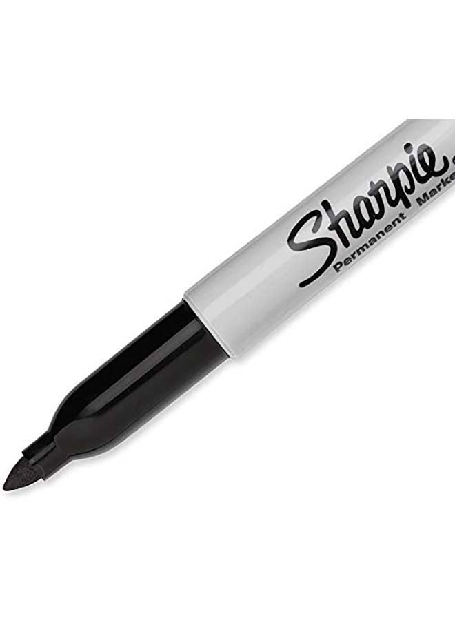 Sharpie 12-Piece Fine Point Permanent Marker Black - Image 4