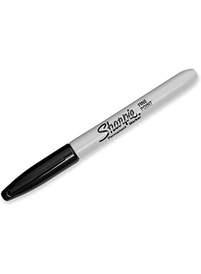 Sharpie 12-Piece Fine Point Permanent Marker Black - Image 3