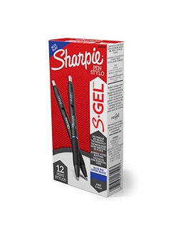 Sharpie 12-Piece  Fine Point (0.5mm) S-Gel Ink Pen Blue  - Image 1