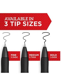 Sharpie 12-Piece  Fine Point (0.5mm) S-Gel Ink Pen Blue  - Image 3