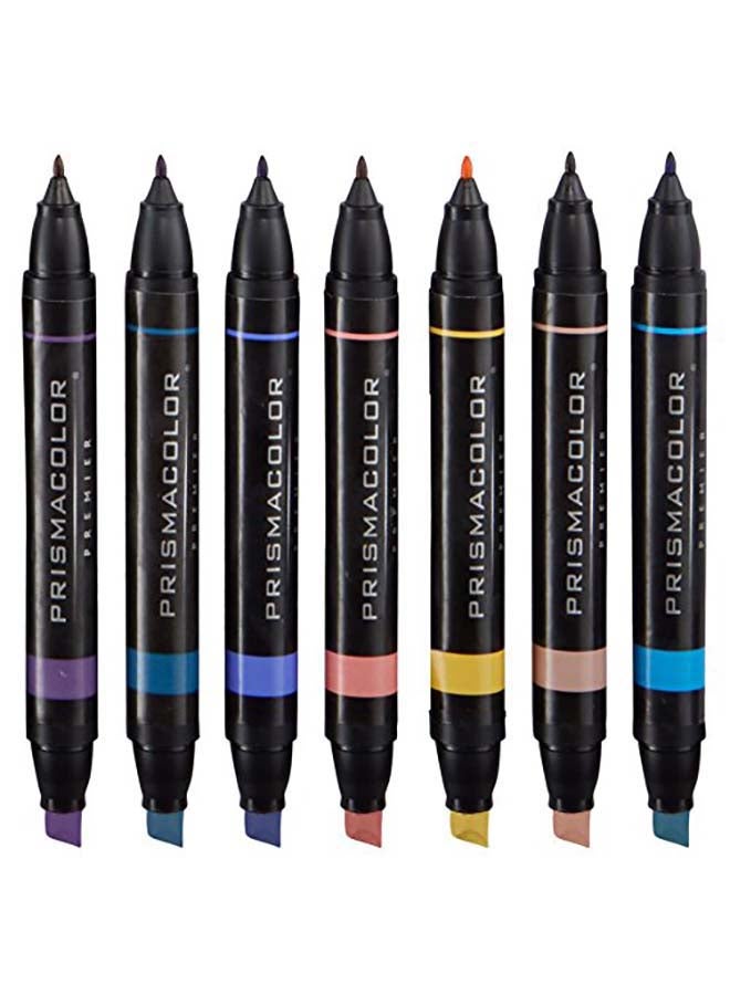 Prismacolor 12-Piece  Chisel Tip Premier Double-Ended Art Markers Multicolour - Image 3