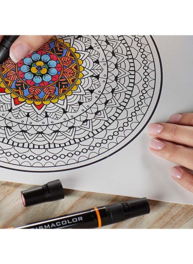 Prismacolor 12-Piece  Chisel Tip Premier Double-Ended Art Markers Multicolour - Image 4