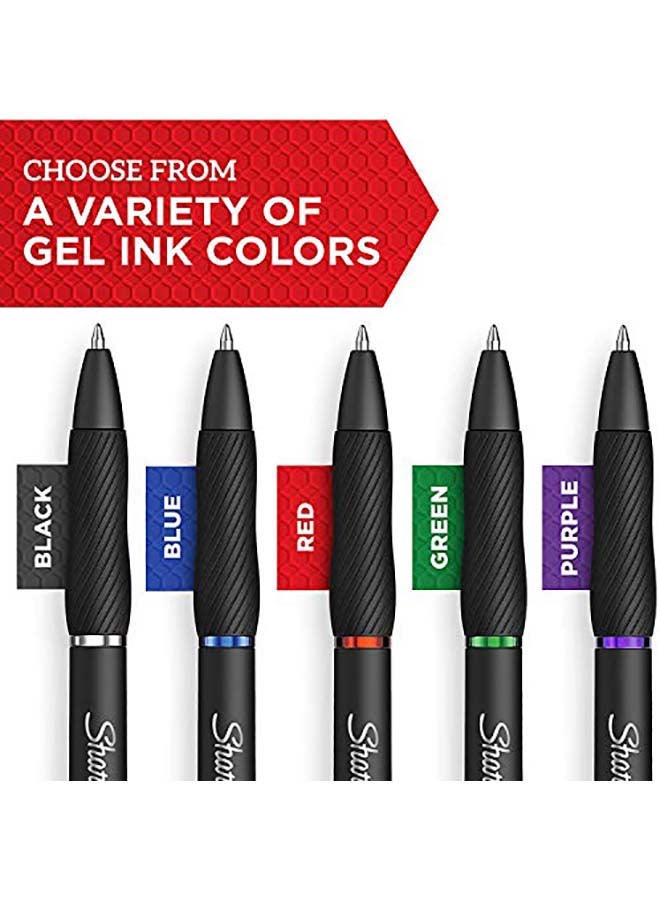 Sharpie 4-Piece Medium Point (0.7mm) S-Gel Ink Pen Blue - Image 3