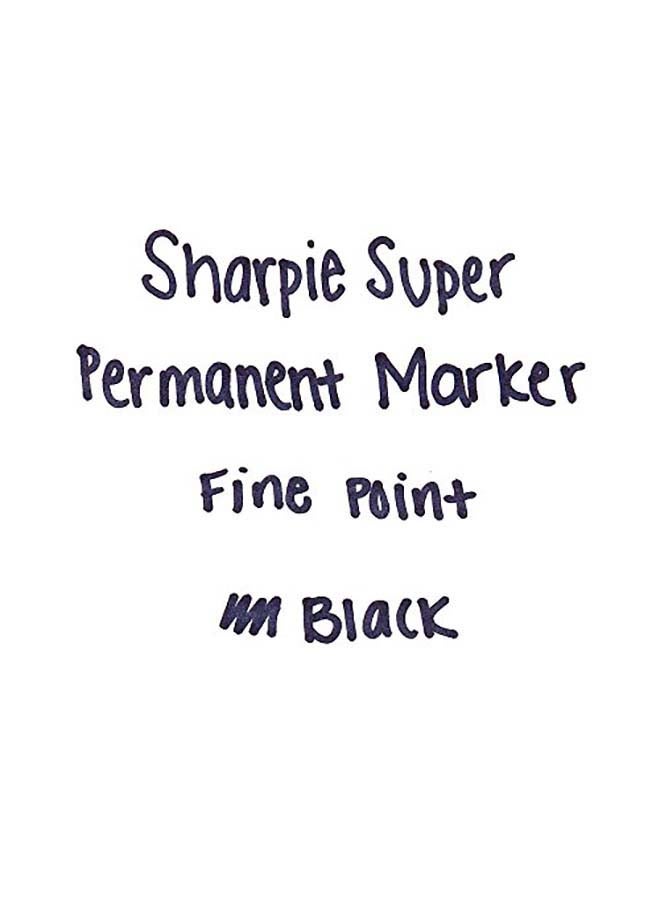 Sharpie Super Fine Point Permanent Marker Black - Image 4