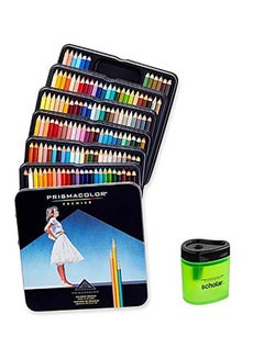 132-Piece Prismacolor Colored Pencils With Prismacolor Sharpener (1774266) Multicolour