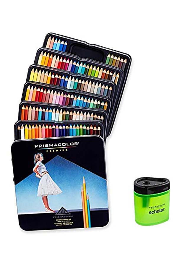 Sharpie - 132-Piece Prismacolor Colored Pencils With Prismacolor Sharpener (1774266) Multicolour - Image 1