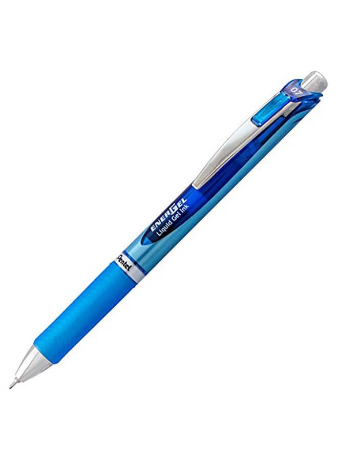 Pentel EnerGel Deluxe RTX Retractable Liquid Gel Pen, Pack of 12 Blue - Image 3