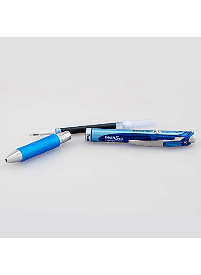 Pentel EnerGel Deluxe RTX Retractable Liquid Gel Pen, Pack of 12 Blue - Image 5
