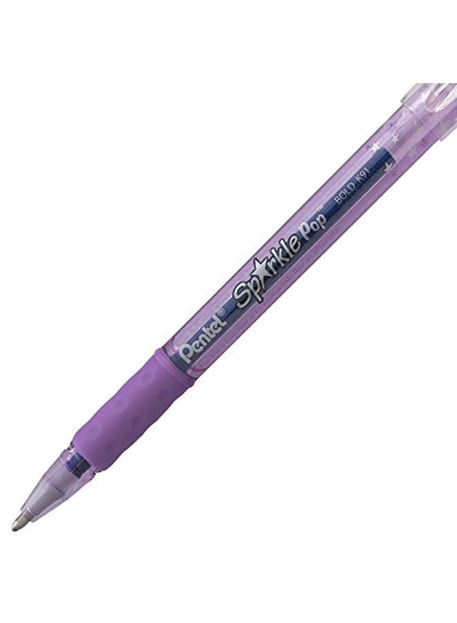 Pentel Sparkle Pop Metallic Gel Pen, Pack of 8 Multicolour - Image 2