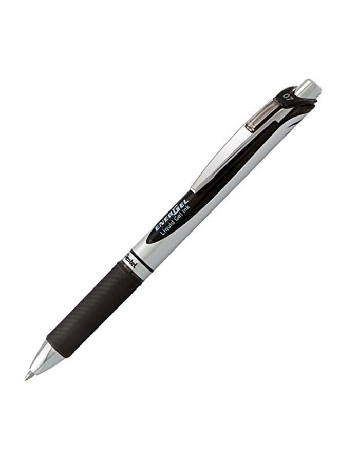 بنتل قلم حبر جل سائل إنرجل RTX قابل للسحب، عبوة من 12 قطعة أسود - Image 3