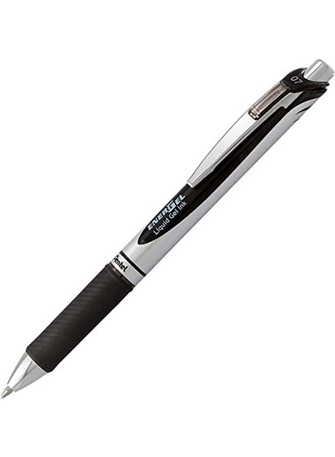 Pentel Energel 0.7 MM RTX Retractable Deluxe Liquid Gel Pen, Pack Of 10 Multicolour - Image 2