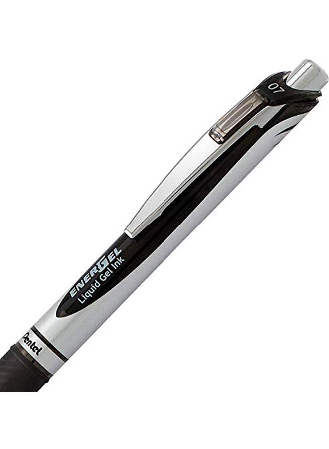 Pentel Energel 0.7 MM RTX Retractable Deluxe Liquid Gel Pen, Pack Of 10 Multicolour - Image 3