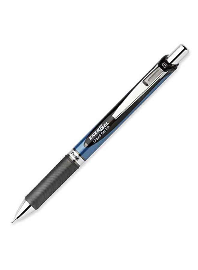 Pentel EnerGel Deluxe RTX Retractable Liquid Gel Pen, Pack of 6 Black - Image 2