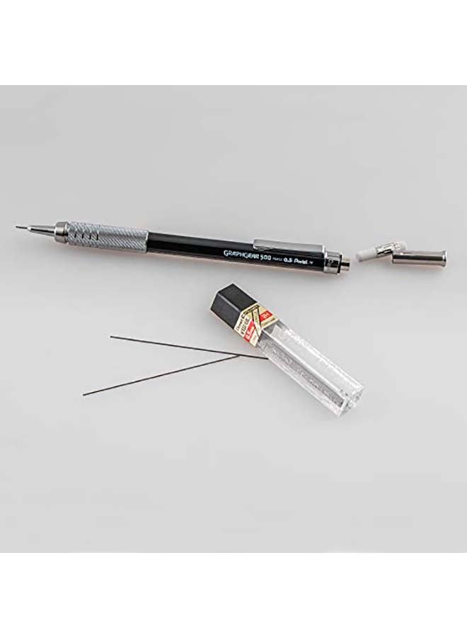 Pentel GraphGear 500 Automatic Drafting Pencil Black - Image 2