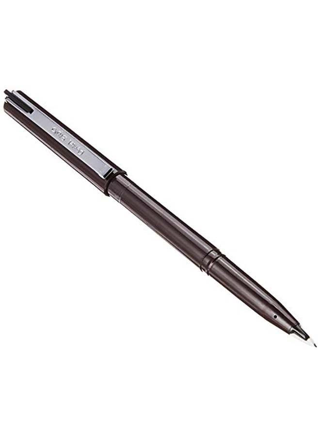 Pentel Arts Stylo Sketch Pen, Pack of 12 Black - Image 1