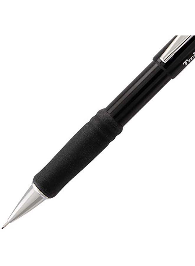 Pentel Twist-Erase III Mechanical Pencil, Pack of 12 Black - Image 3