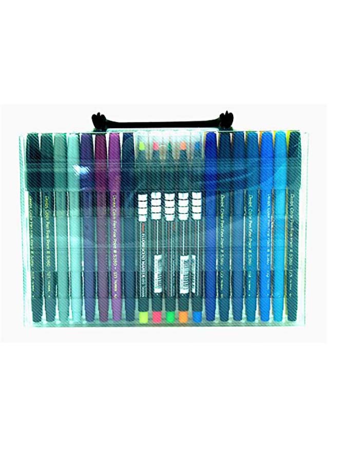 بنتل مجموعة أقلام تلوين ستوديو للفنون متعدد الألوان - Image 2