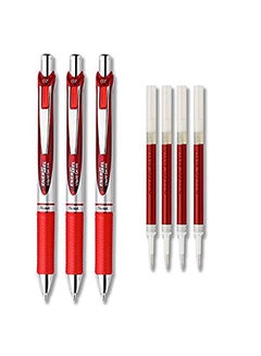 EnerGel Deluxe RTX Liquid Gel Ink Pen Set Kit, Pack of 3 Multicolour