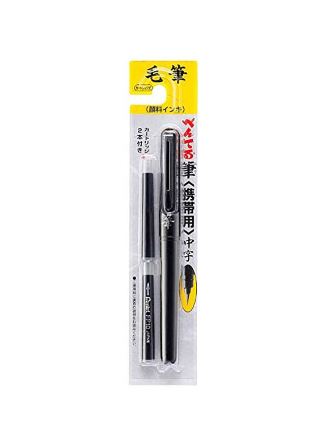 Pentel Portable Fude Brush Pen Multicolour - Image 4