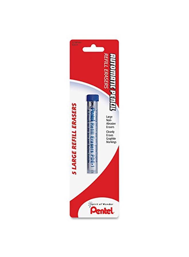 Automatic Pencil Refill Erasers White