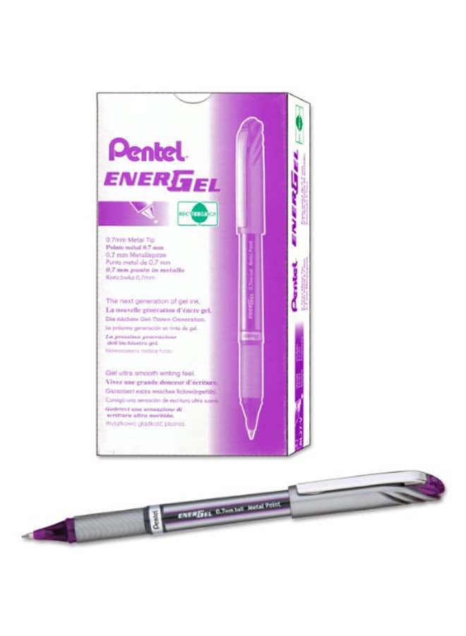 عبوة أقلام حبر جل من إنرجل إن في مكونة من 12 قطعة متعدد الألوان