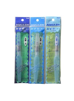 3-Piece Japan Aquash Water-Brush Set Multicolour - v1624516042/N46866876A_2