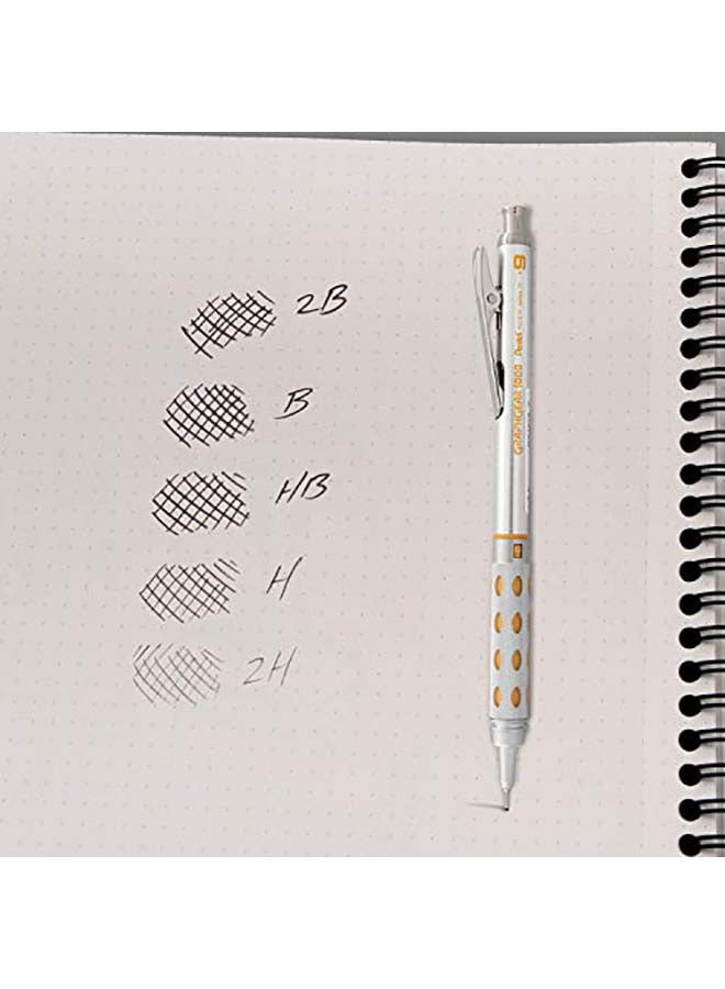 Pentel 60-Piece  Super Hi-Polymer Lead Refill , 0.9 mm Grey - Image 4