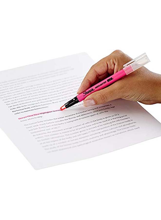 Sharpie 8-Piece Clear View Stick Highlighter Multicolour - Image 3