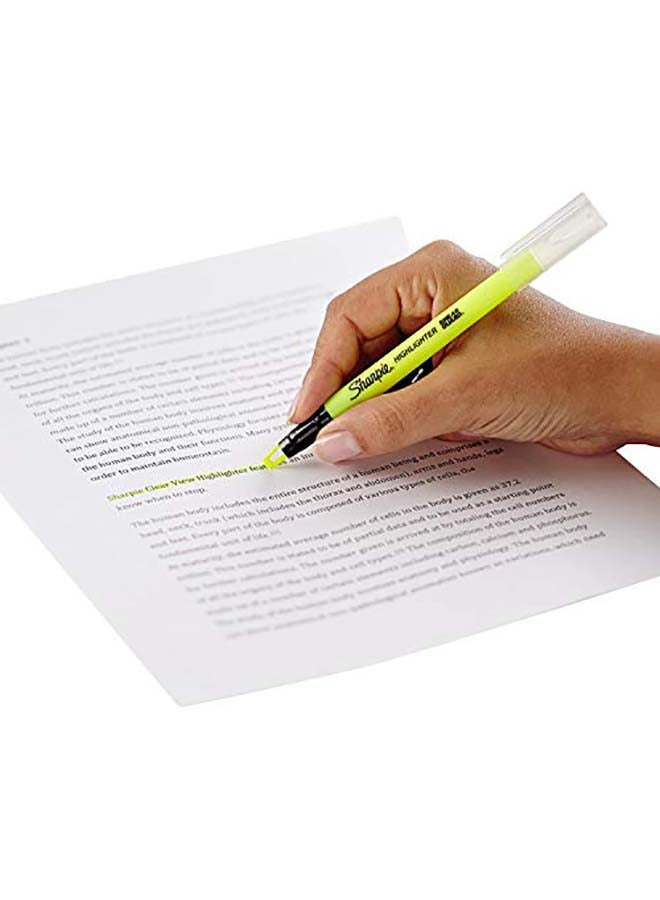 Sharpie 8-Piece Clear View Stick Highlighter Multicolour - Image 4